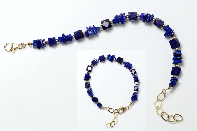 Lapis Lazuli/gf Bracelets
